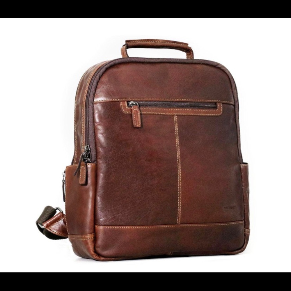 Jack George Brown Voyager Messenger/ Backpack